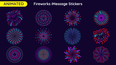 Animated Fireworks Stickers screenshot 3