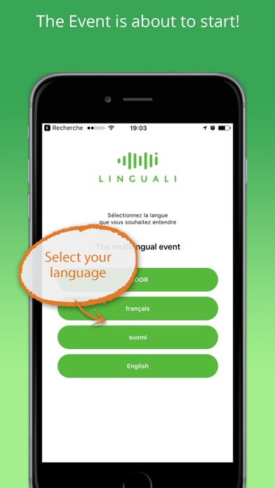 Linguali Event Participant screenshot 3