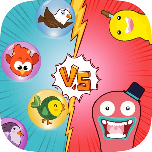 Bubble Birds VS Angry Slime iOS App