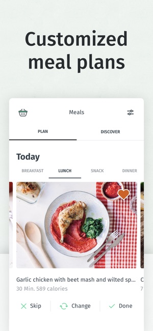 8fit workouts meal planner on the app store screenshots