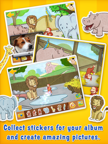 Curious George: Zoo for iPad screenshot 3