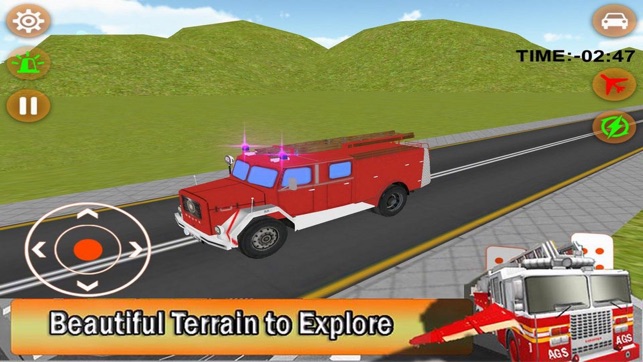 Stunts Flying FireTruck 3D(圖1)-速報App