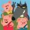 Icon Three Little Pigs vs The Wolf