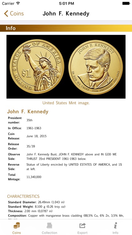 1$ Coin Programs