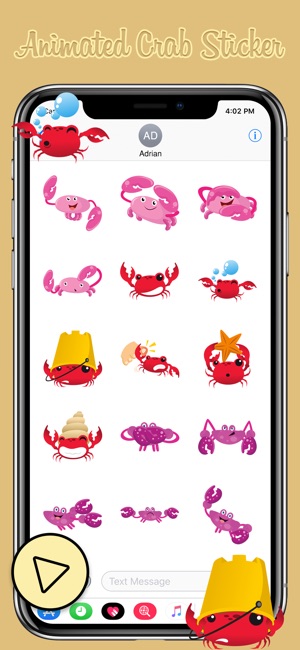 Animated Crab Emoji(圖2)-速報App