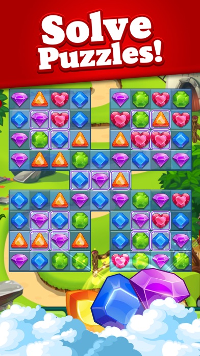 GEM BLAST MATCH-3 PUZZLE CRUSH 2.3 IOS