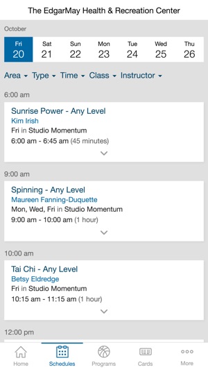 EdgarMay Health & Rec Center(圖4)-速報App