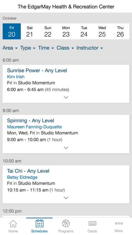 EdgarMay Health & Rec Center screenshot-3