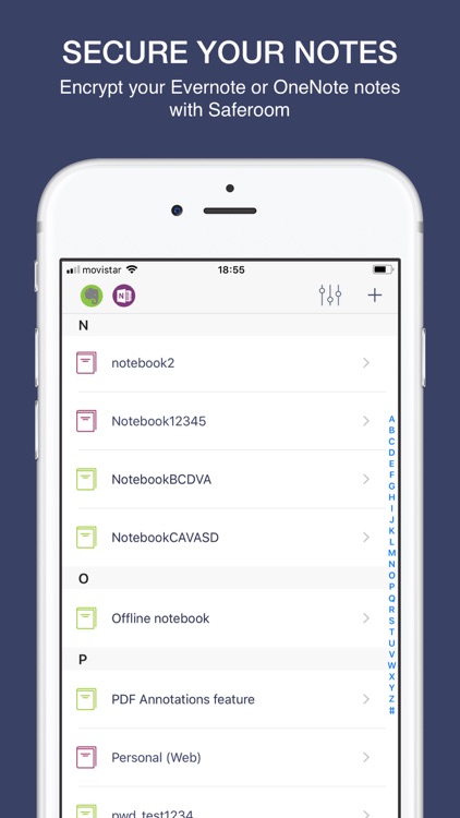 Saferoom - Encrypt your notes screenshot-0