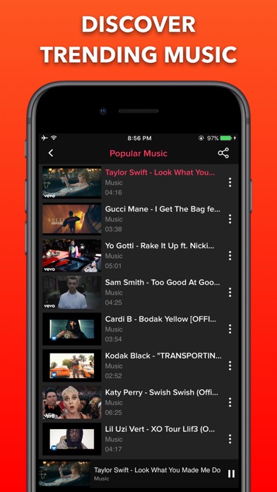 Music Now Videos Music Player screenshot 3