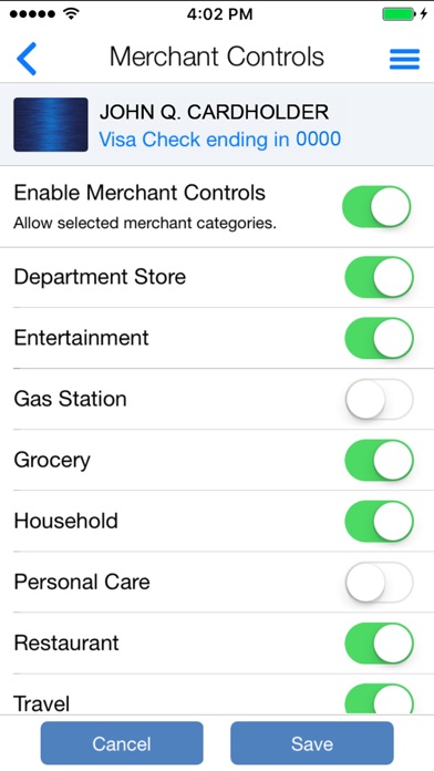 Home Savings CardControl screenshot 3