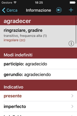 VerbForms Español screenshot 3