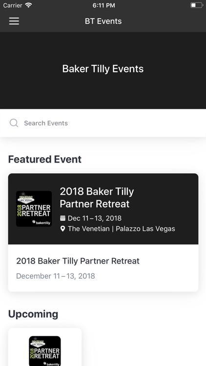 Baker Tilly Events