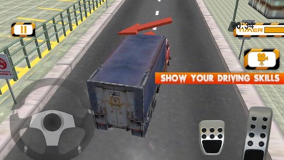Transport Truck In City screenshot 2