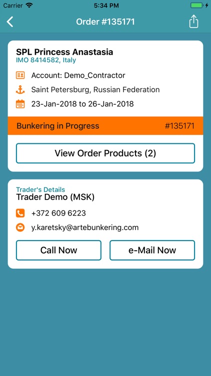 ARTE Bunkering screenshot-3