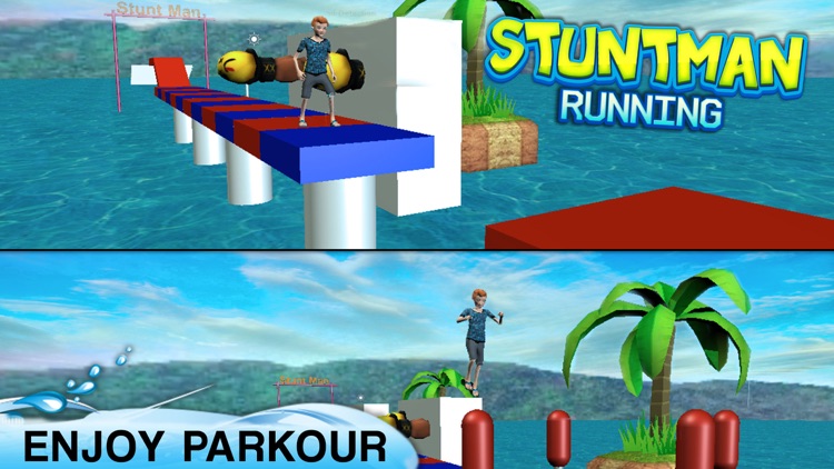 Legendary Stuntman Run : 3D Kid Running Game