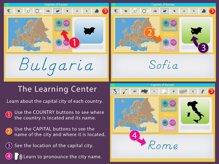 Capitals of Europe - Montessori Geography for Kids