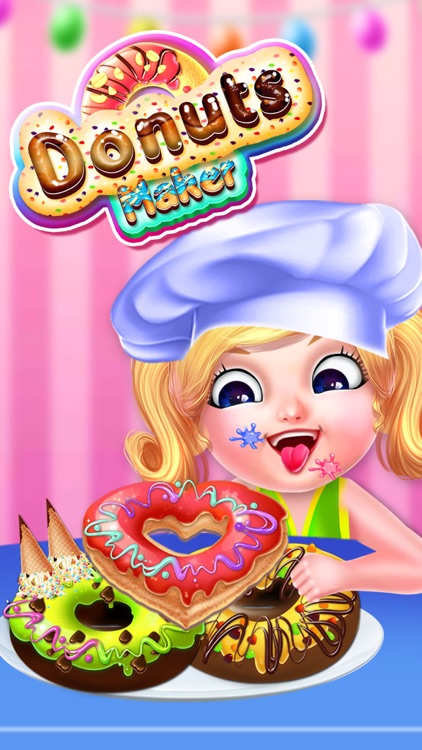 Donut Games: Dessert Maker