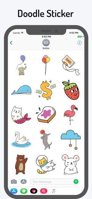 Doodle Text Stickers(圖1)-速報App