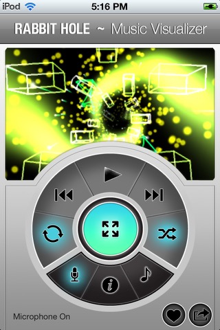 Music Visualizer ~ Rabbit Holeのおすすめ画像2