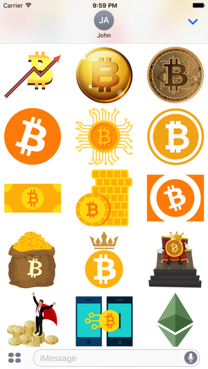 Bitcoin Crypto Stickers(圖2)-速報App
