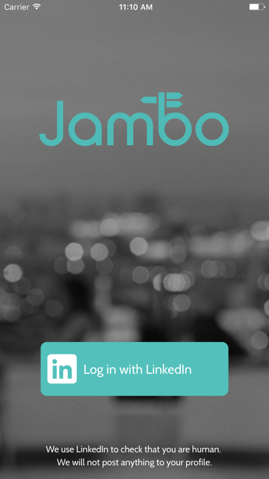 How to cancel & delete Jambo. Network on the go! from iphone & ipad 1