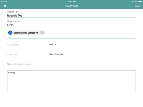 Proforest Field Audit App screenshot 3