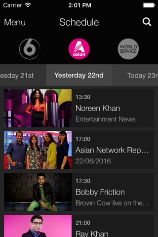 BBC iPlayer Radio screenshot 4