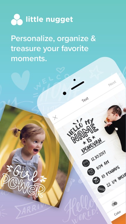 Little Nugget: Baby Milestones screenshot-0