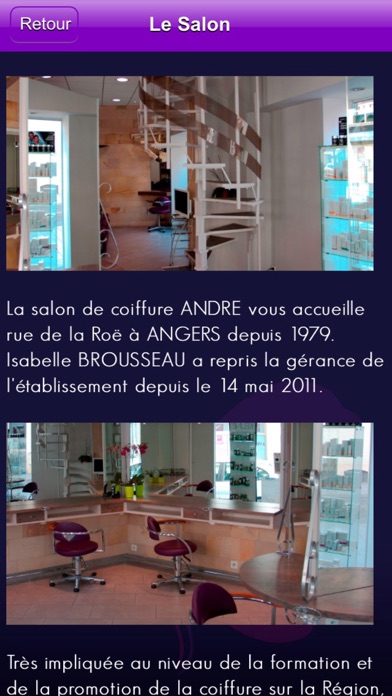 Salon André screenshot 2