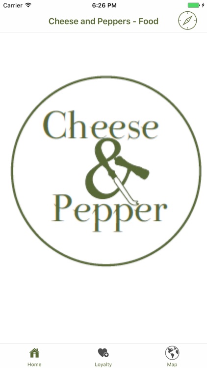 Cheese and Peppers - Food Loyalty App