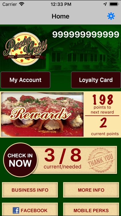 Pasta Grill Rewards