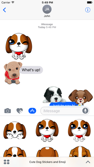 Cute Dog Stickers & Emoji(圖4)-速報App