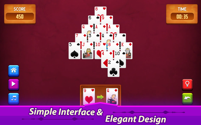 Pyramid Solitaire: Card Game(圖2)-速報App