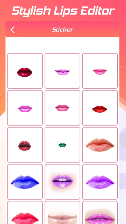 Stylish Lips Photo Editor screenshot-3