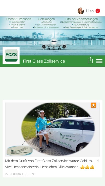 First Class Zollservice