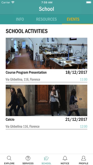 EDU M-App Florence screenshot 2
