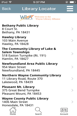Wayne Libraries screenshot 4