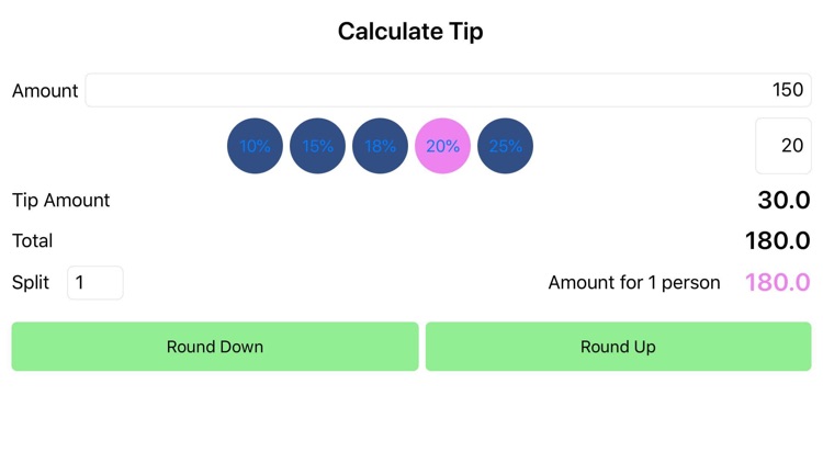 Calculator Tip Amount screenshot-3