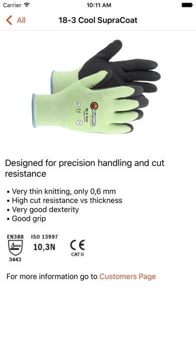 Eureka Safety Gloves screenshot 2