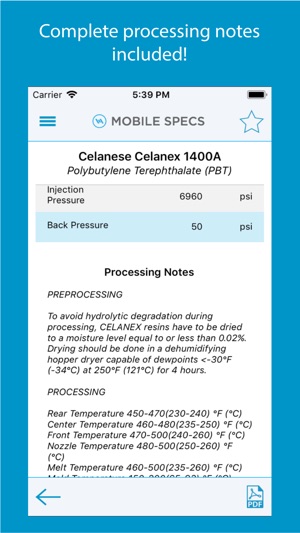 MobileSpecs Injection Molding(圖4)-速報App