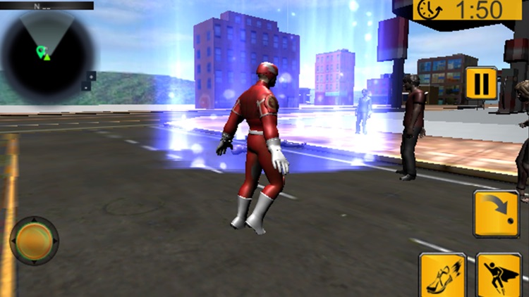 Flash Superhero City Battle