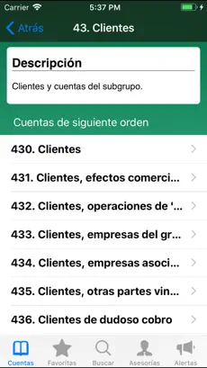 Imágen 4 Cuadro de cuentas - PGC iphone