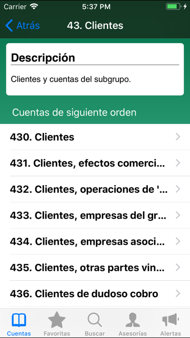 How to cancel & delete Cuadro de cuentas - PGC from iphone & ipad 4