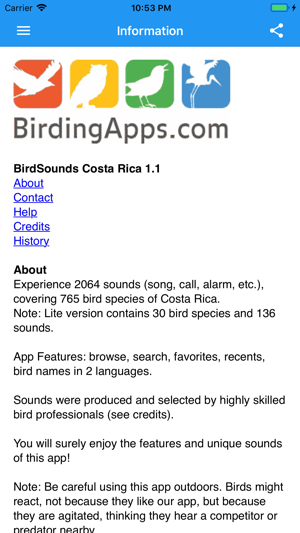 BirdSounds Costa Rica(圖4)-速報App