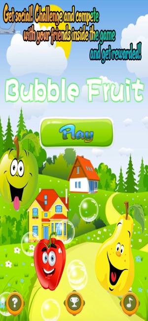 Funny Bubble Fruit - Match 3