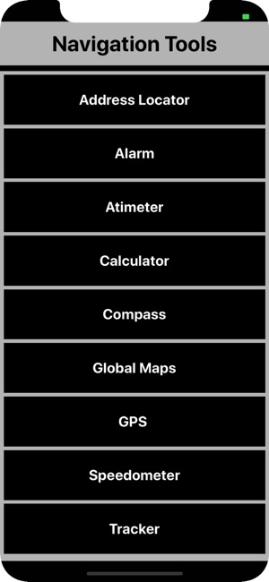 Navigational Tools