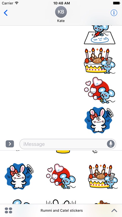 Rummi and Catel stickers