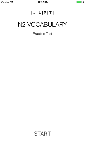 JLPT N2 Vocabulary Test iPhone