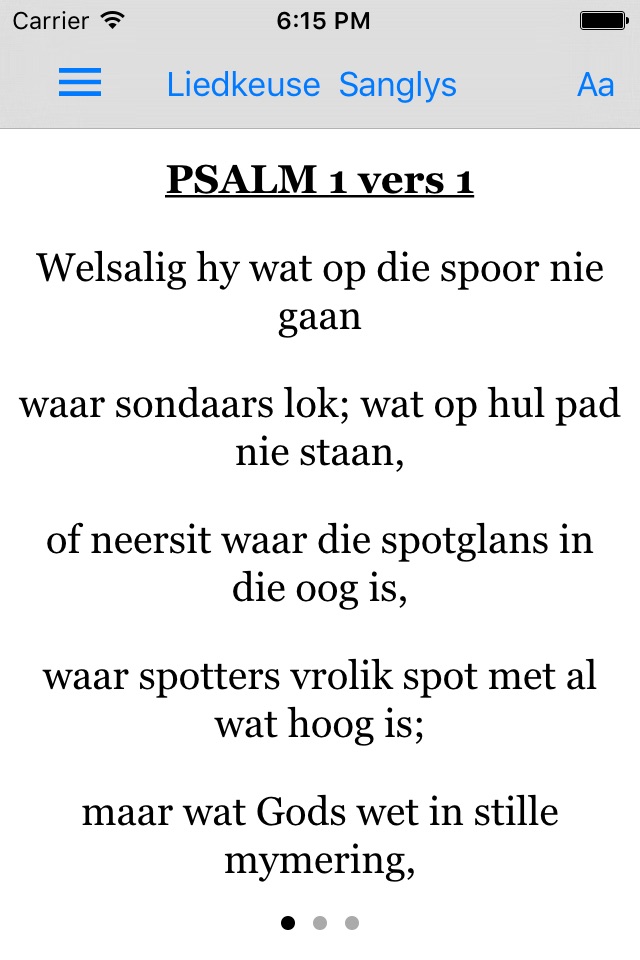 GKSA Psalms screenshot 3